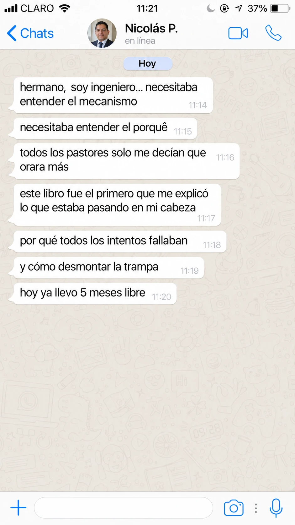 Testimonio autorizado de Nicolás P., traducido del portugués